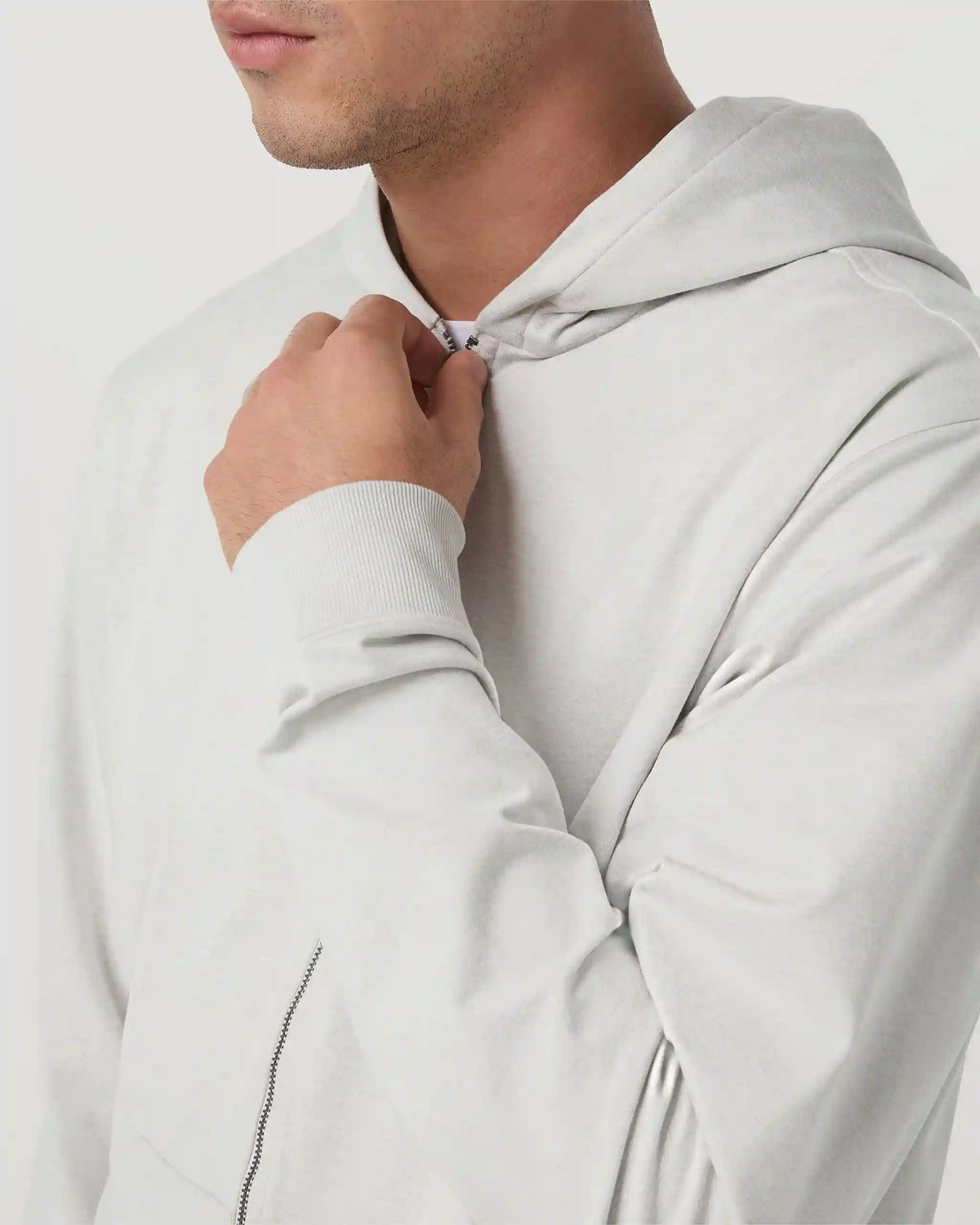 Coronado Full Zip Hoodie 2.0 | Salt Heather