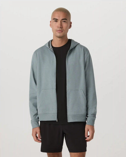 Coronado Full Zip Hoodie 2.0 | Misty Blue Heather