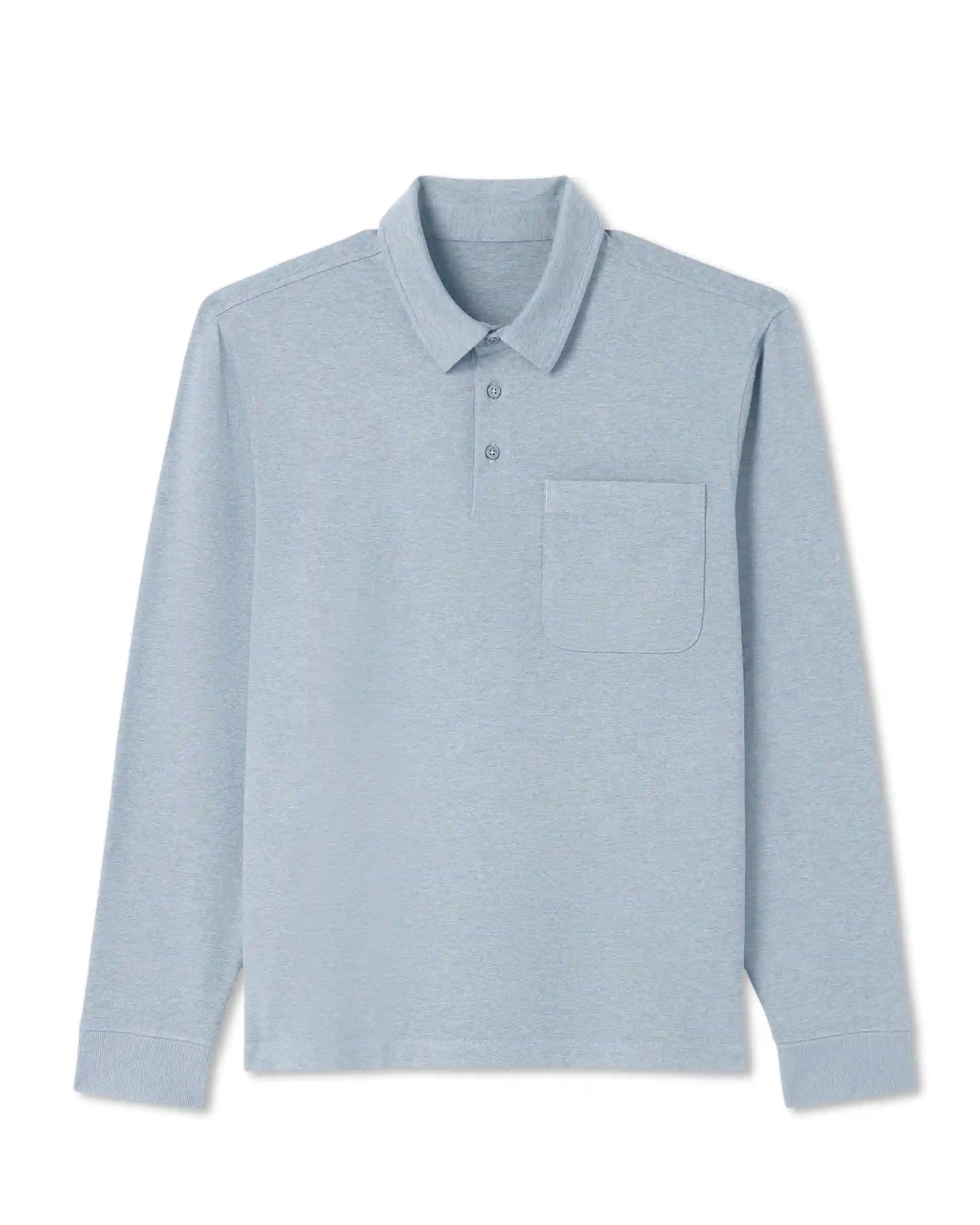 Long Sleeve Coronado Rugby | Blue Dusk Heather