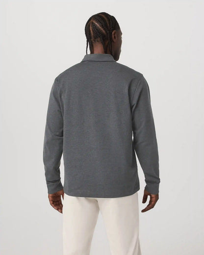 Long Sleeve Coronado Rugby | Charcoal Heather