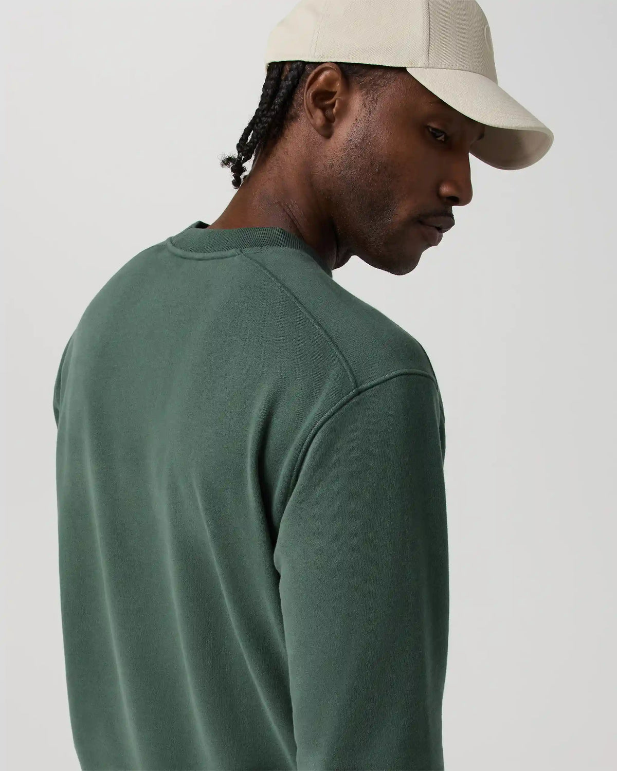 Cypress Vintage Crew | Agate Green