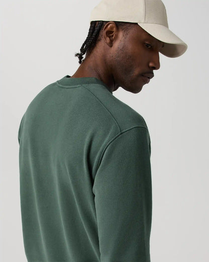 Cypress Vintage Crew | Agate Green