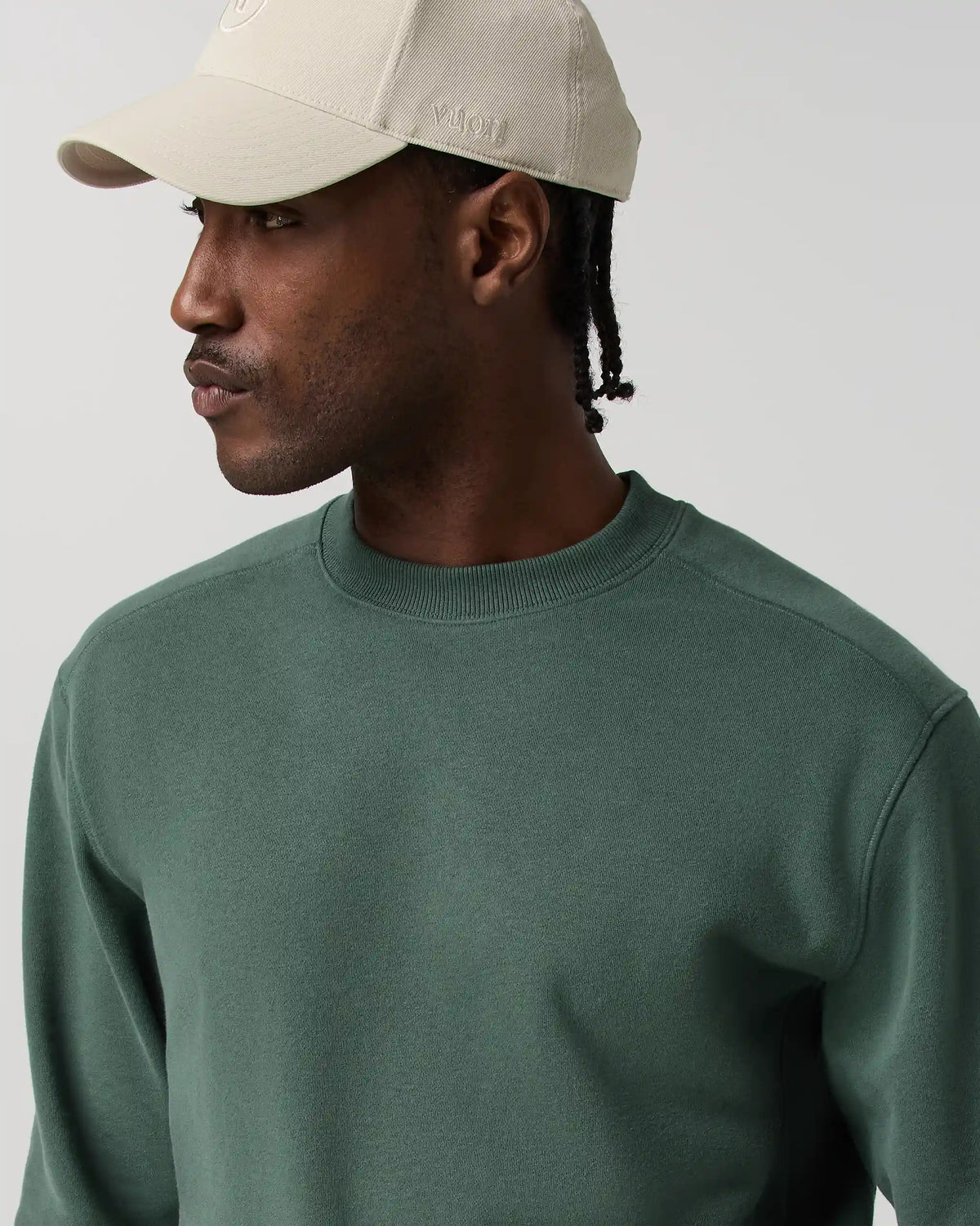Cypress Vintage Crew | Agate Green