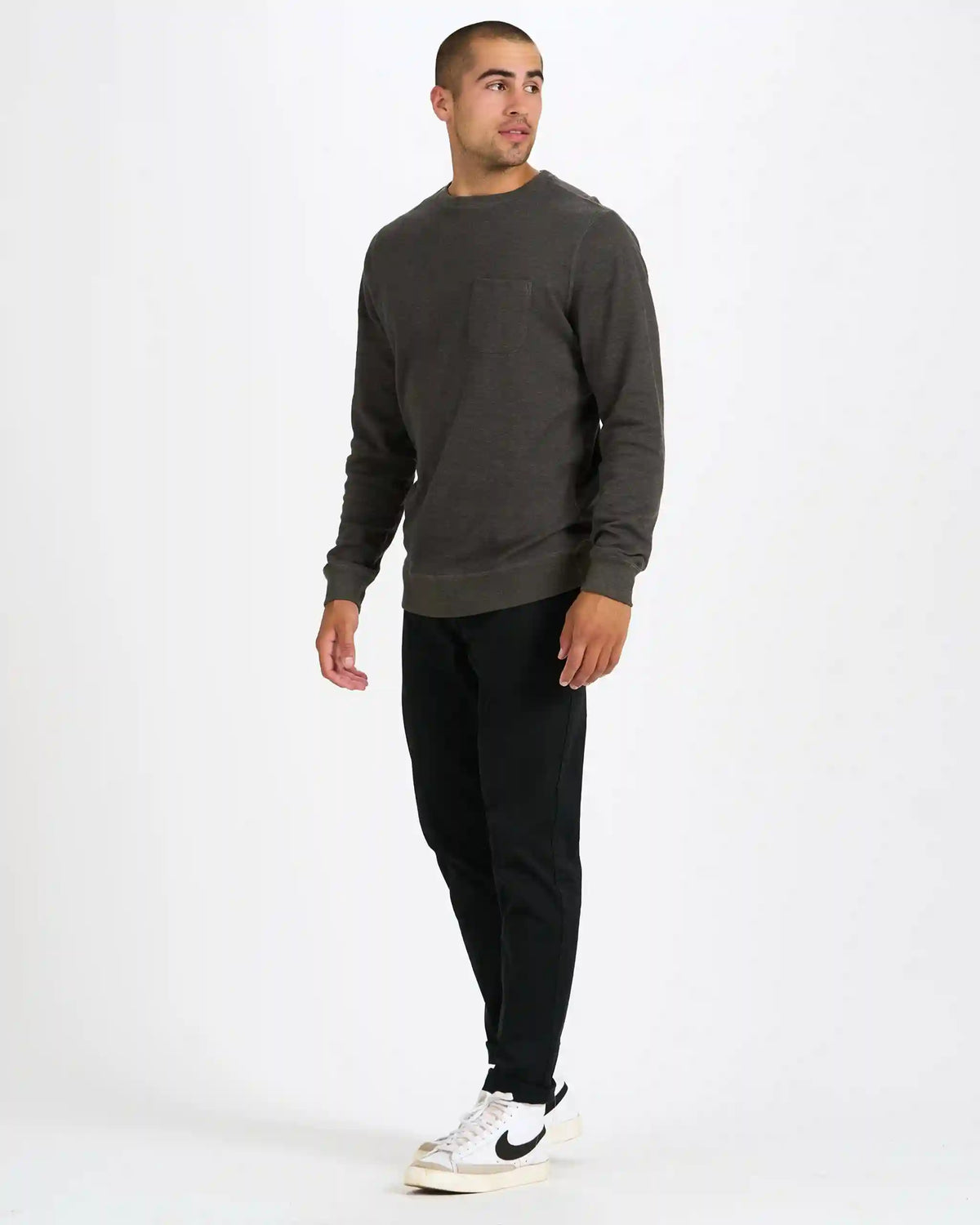 Jeffreys Pullover | Oregano Heather