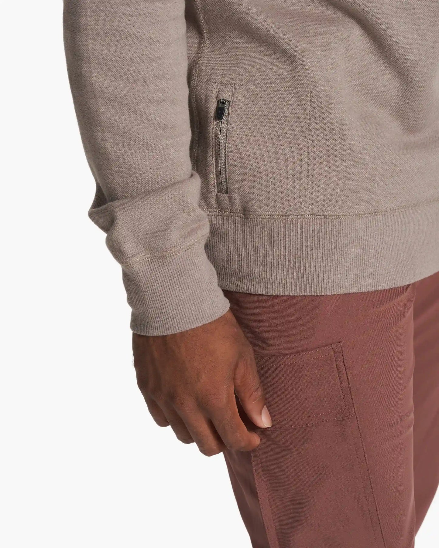Jeffreys Pullover | Walnut Heather