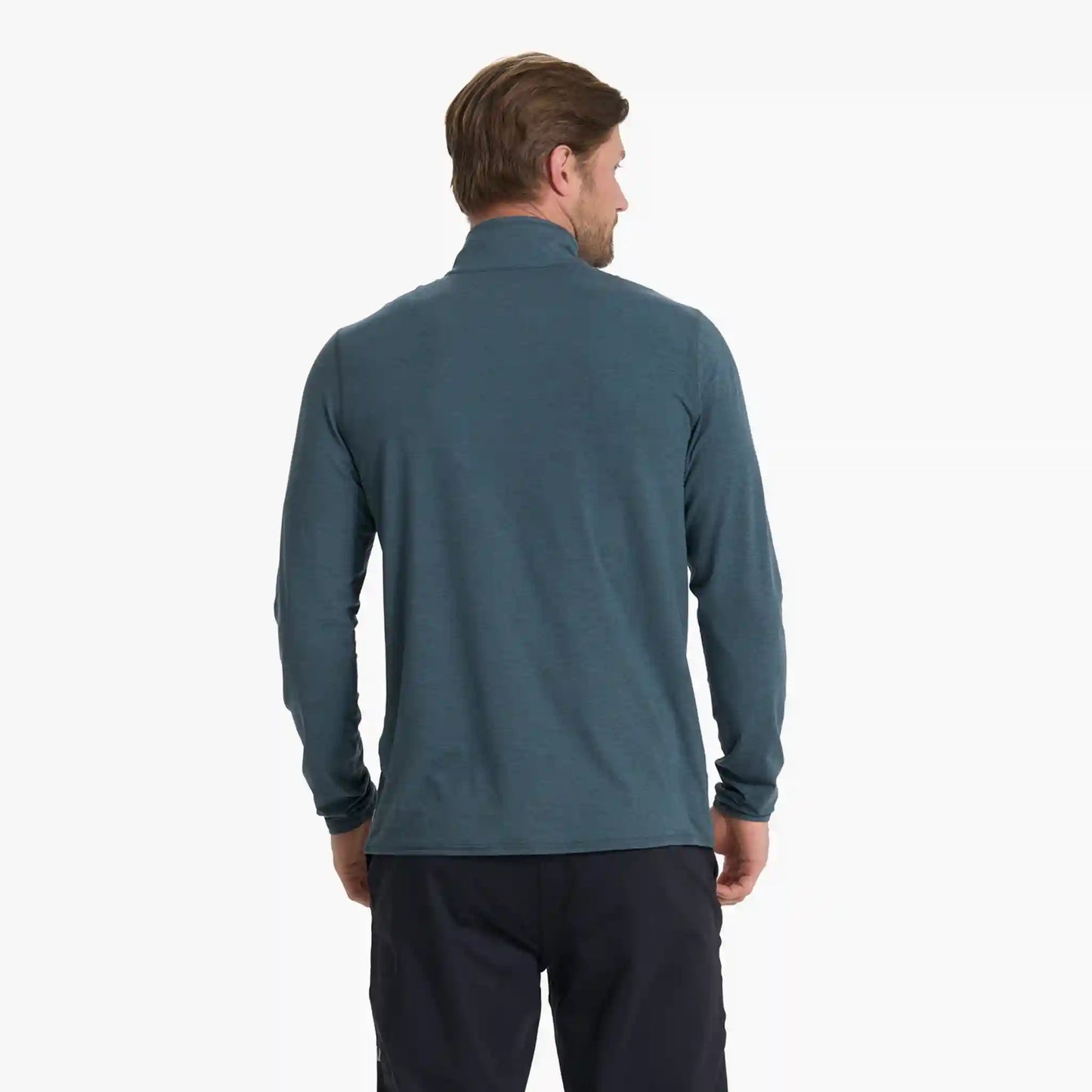 Ease Performance Half Zip | Stone Heather