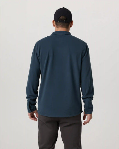 Aspen Shirt Jacket | Ocean Blue