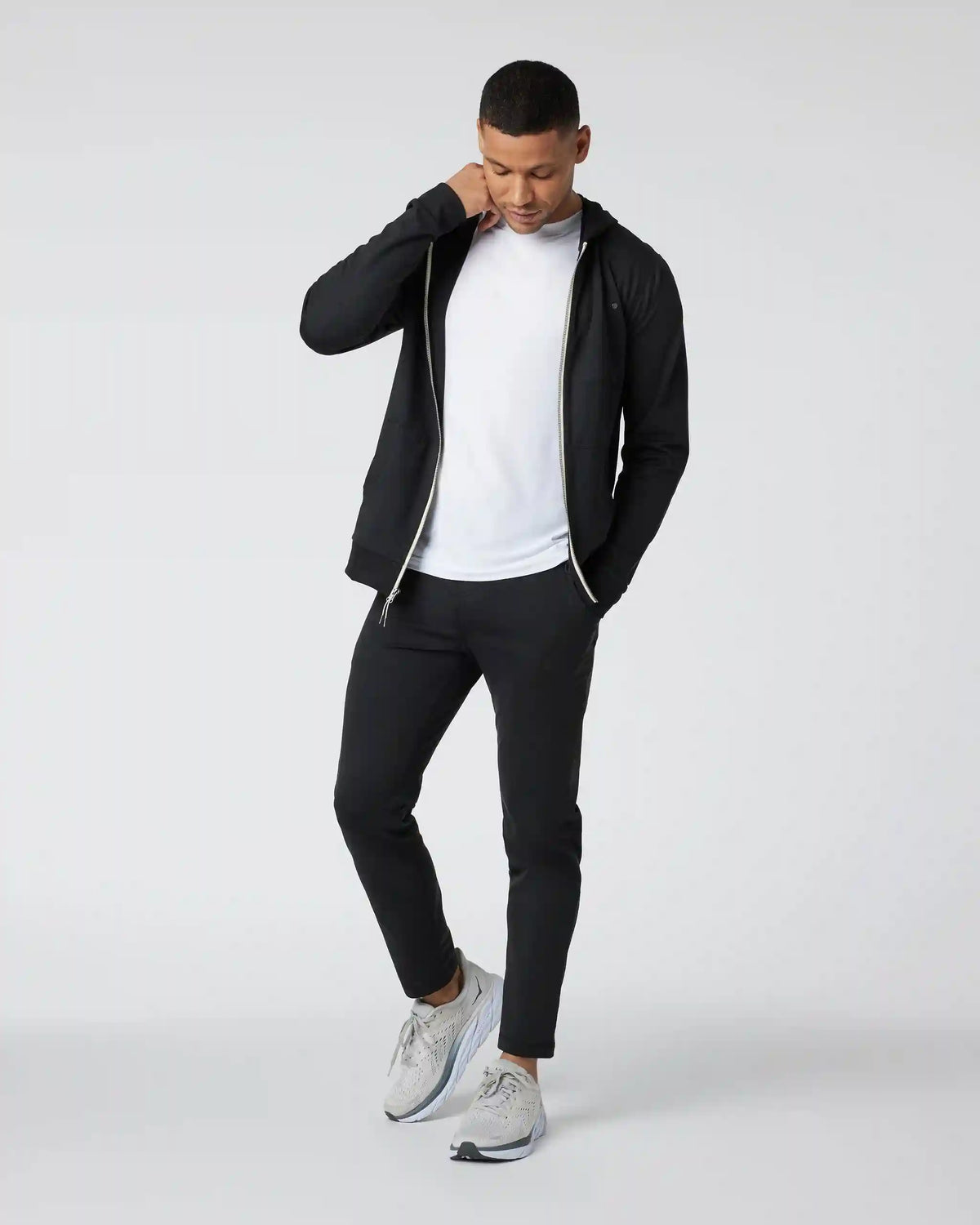 Coronado Hoodie | Black Heather