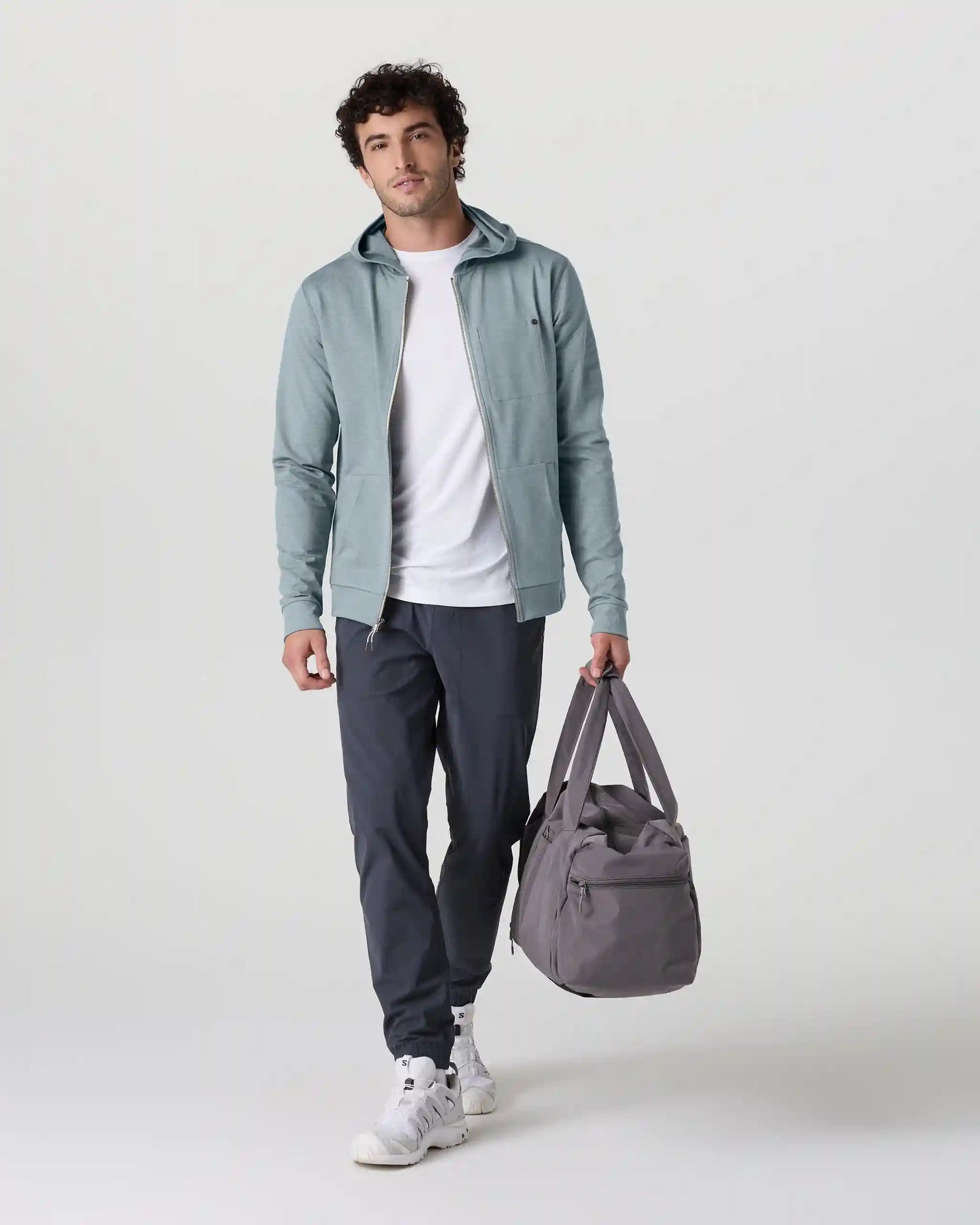 Coronado Hoodie | Dusty Blue Heather
