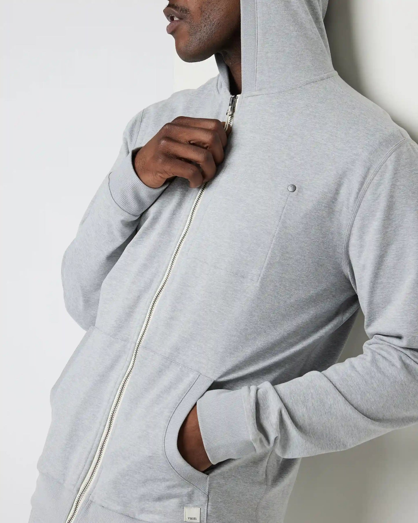 Coronado Hoodie | Light Heather Grey