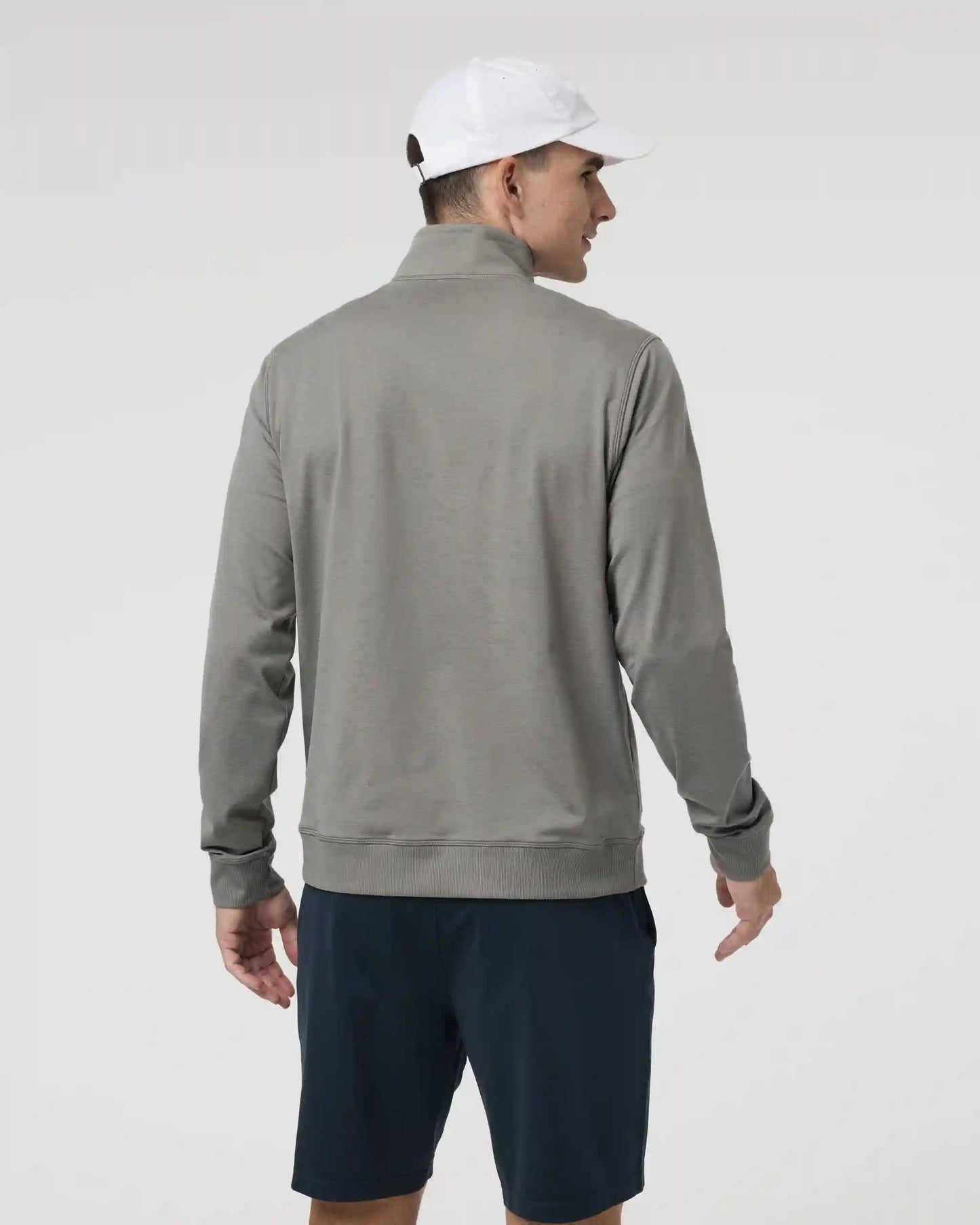 Coronado Half Zip | Dolomite Heather