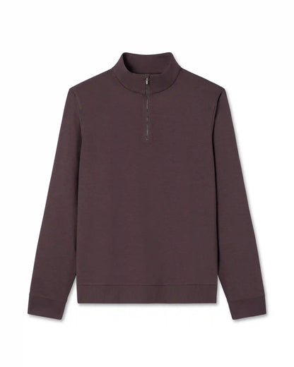 Coronado Half Zip | Mahogany Heather