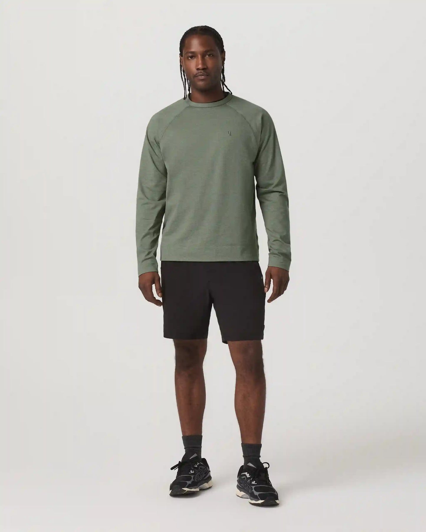 Coronado Crew | Light Oregano Heather