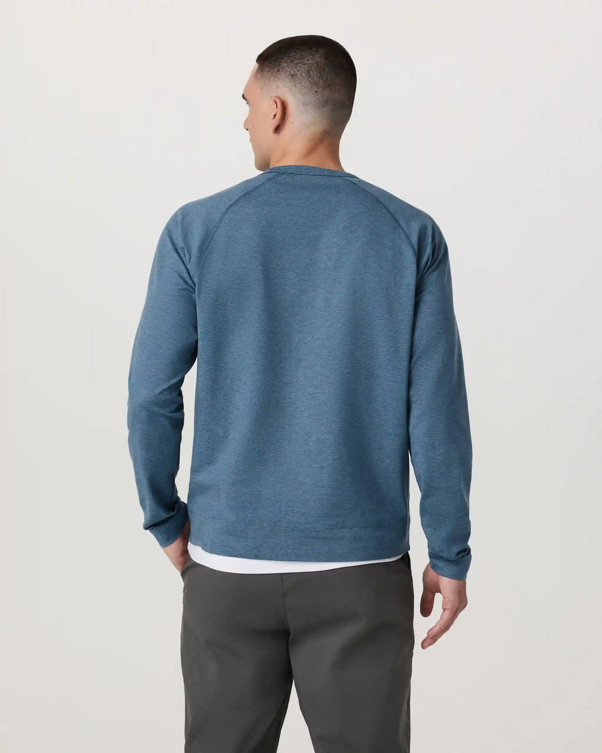Coronado Crew | Pool Blue Heather