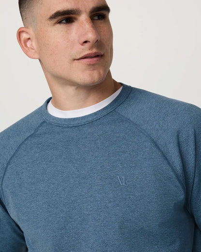 Coronado Crew | Pool Blue Heather