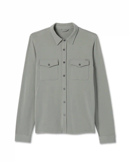 Boulevard Shirt Jacket | Stormy