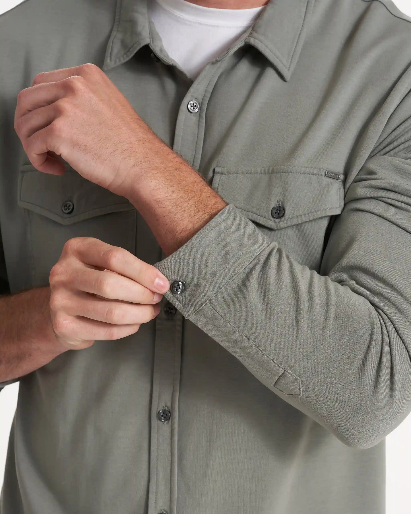 Boulevard Shirt Jacket | Stormy