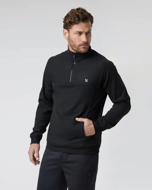 Jackson Half Zip | Black