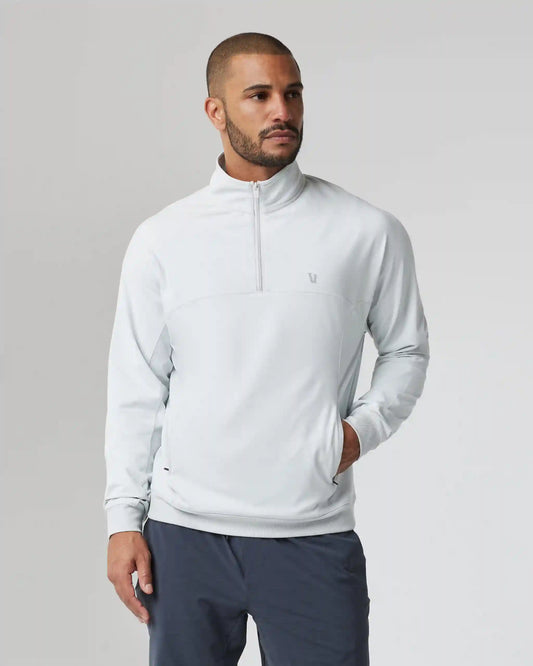 Jackson Half Zip | Frost Grey