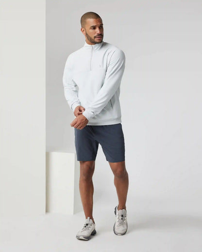 Jackson Half Zip | Frost Grey