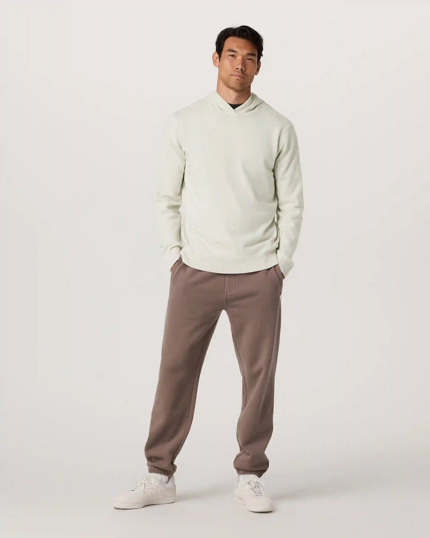 Fluent Sweater Hoodie | Winter Grey