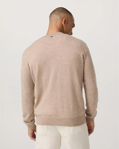 Berik Cashmere Sweater | Oatmeal Heather