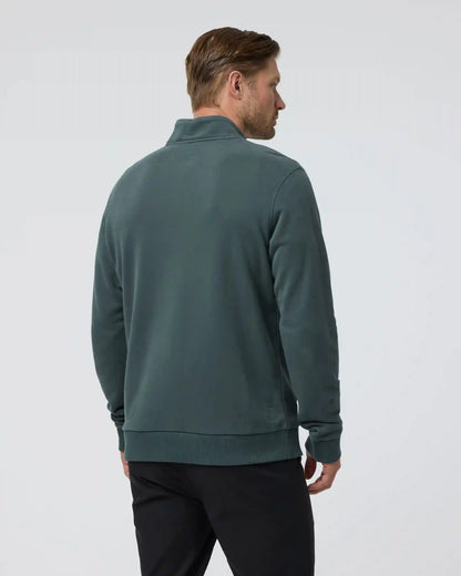 Cypress Quarter Zip | Smoked Beryl