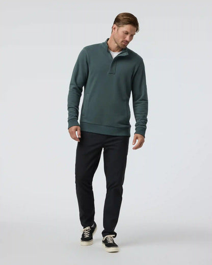 Cypress Quarter Zip | Smoked Beryl