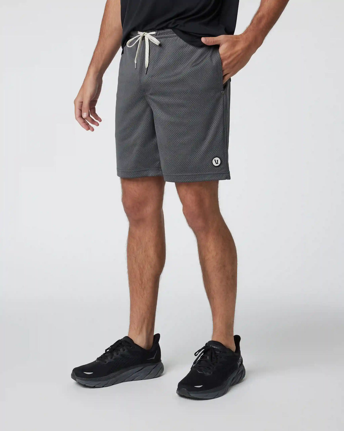 Endline Mesh Short | Dark Pewter