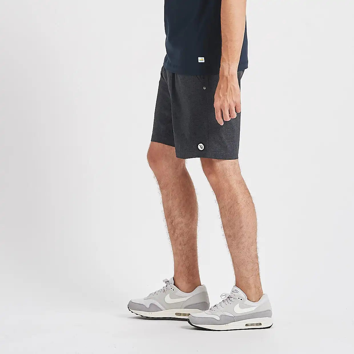 Kore Short | Charcoal Twill Texture