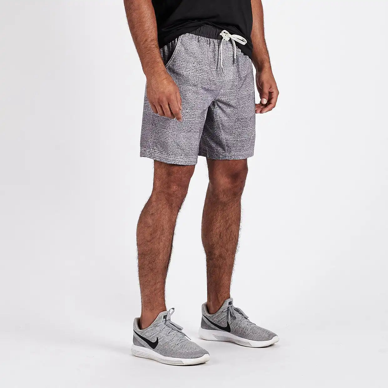 Kore Short | Grey Weave Texture