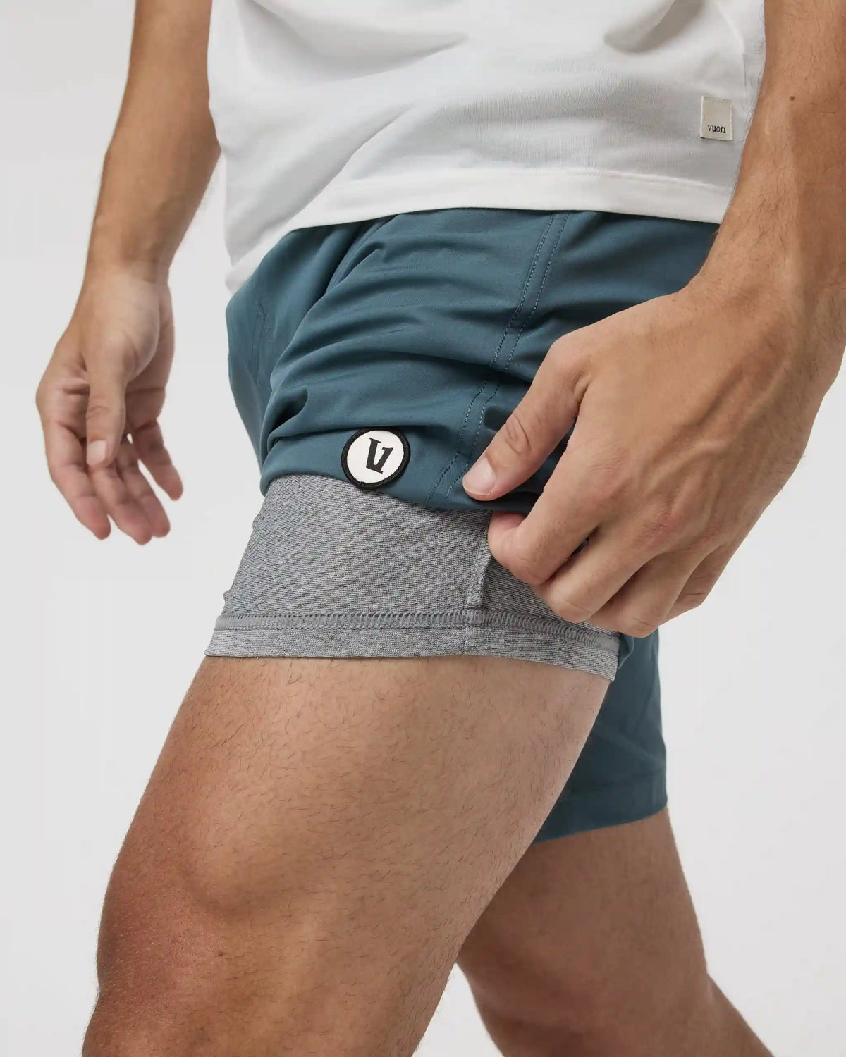 Kore Short Lined 7" | Light Deep Sea