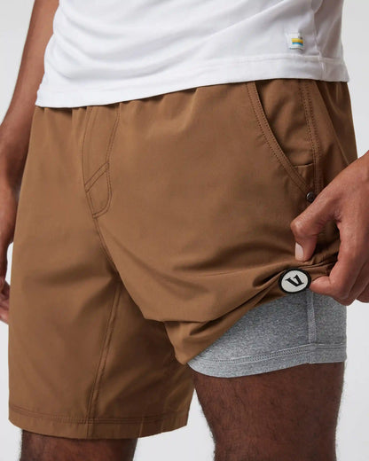 Kore Short Lined 7" | Pecan