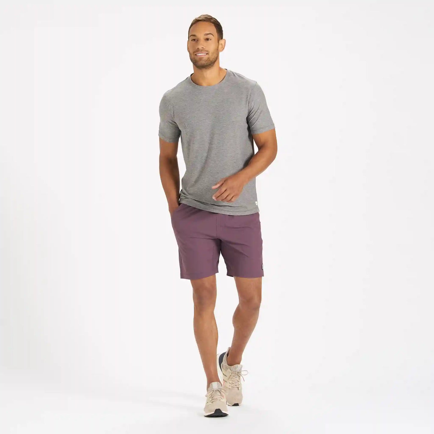 Kore Short Lined 7" | Smoked Plum