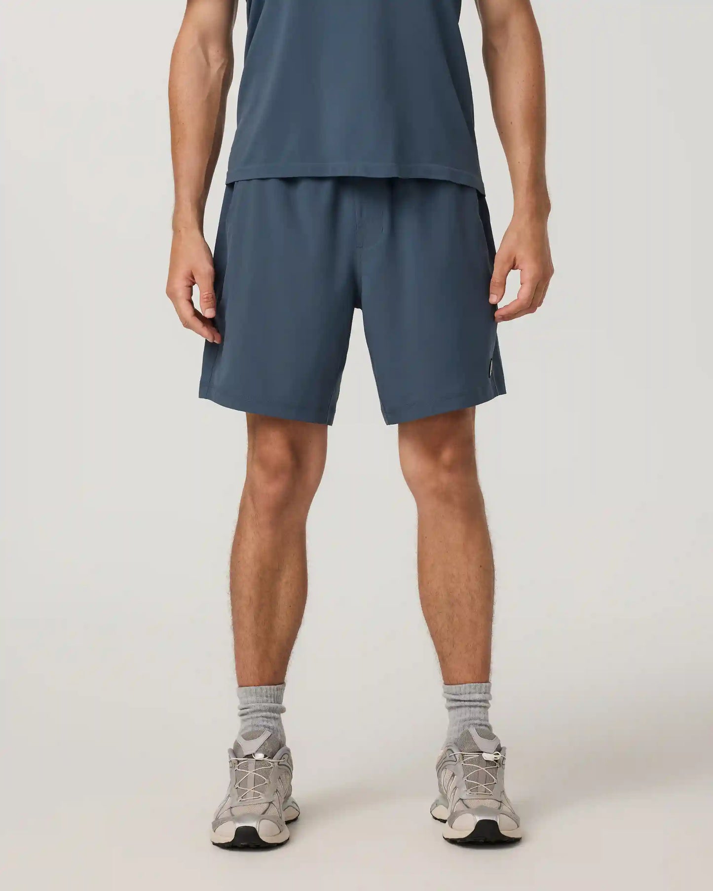 Kore Short Lined 7" | Bay Blue/Ink
