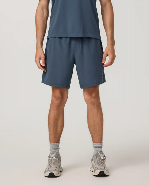 Kore Short Lined 7" | Bay Blue/Ink