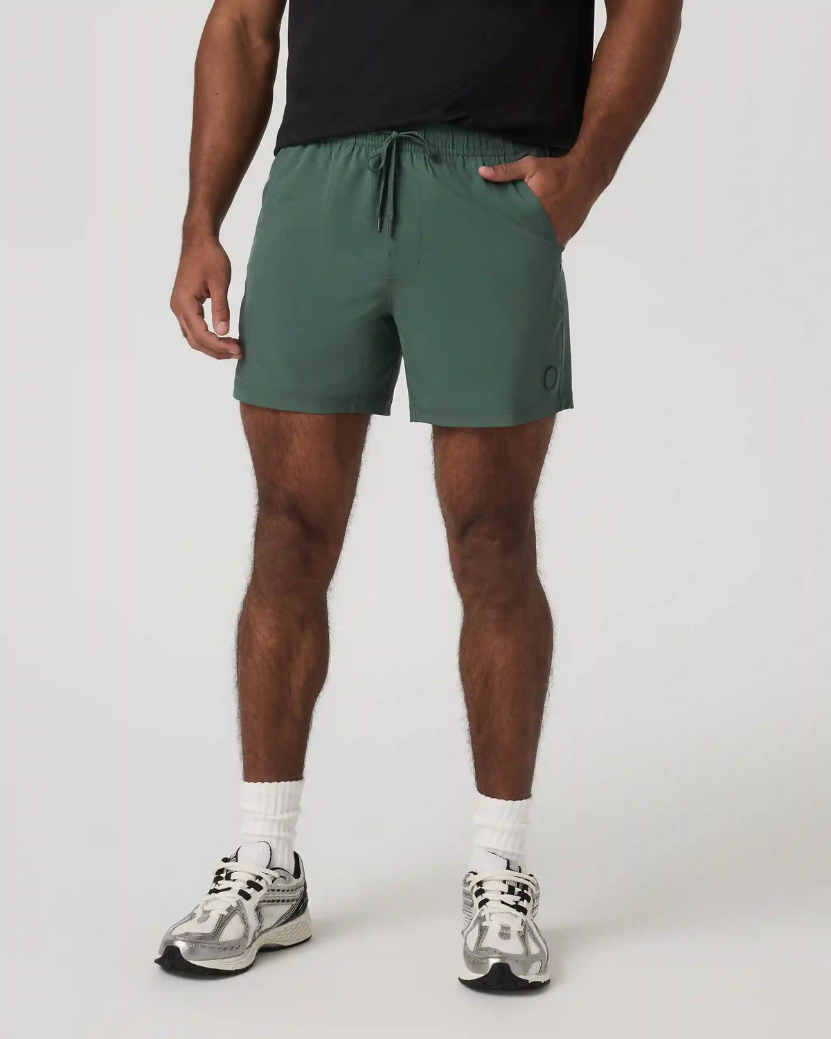 Kore Short Unlined 5" | Agate Green Tonal
