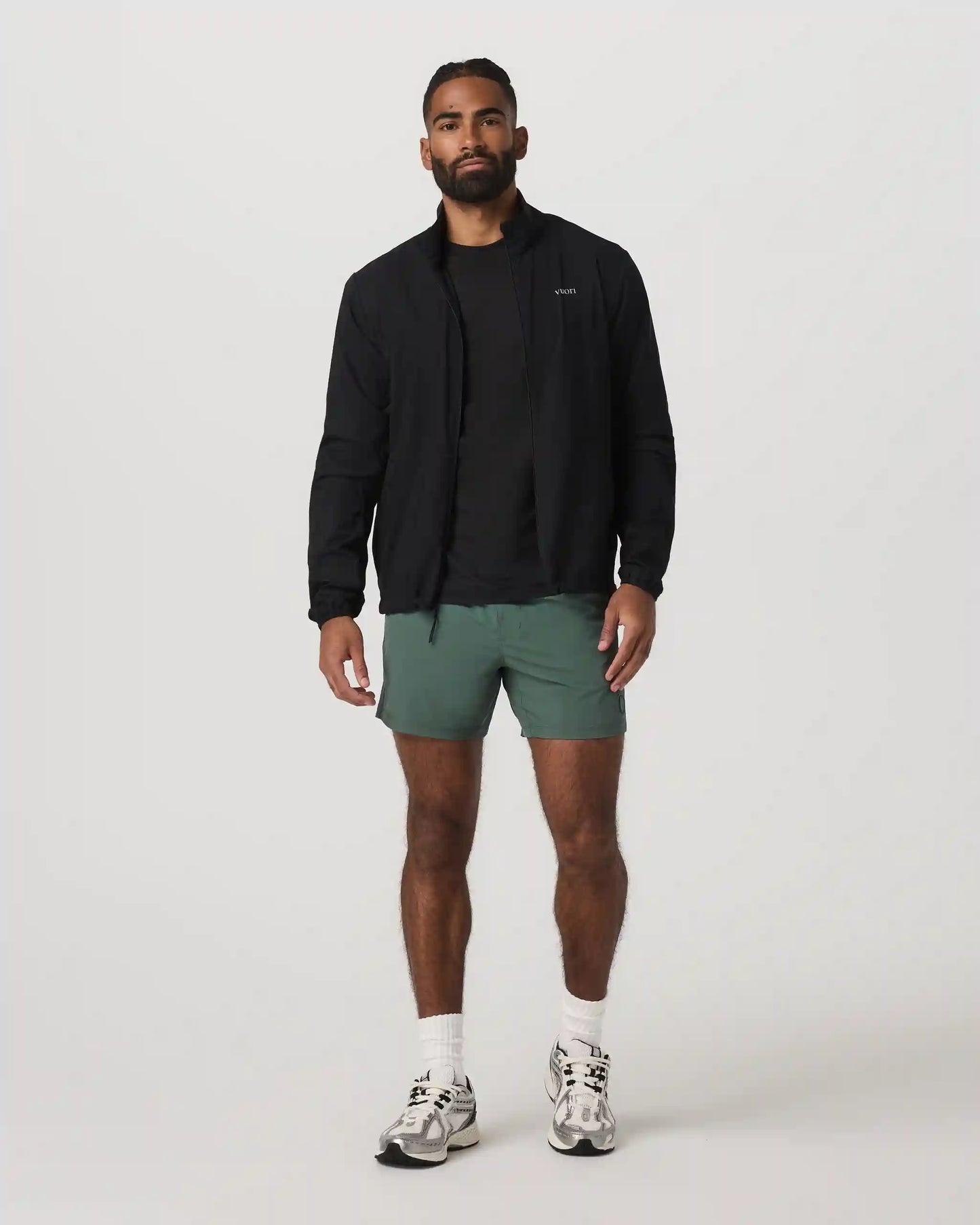 Kore Short Unlined 5" | Agate Green Tonal