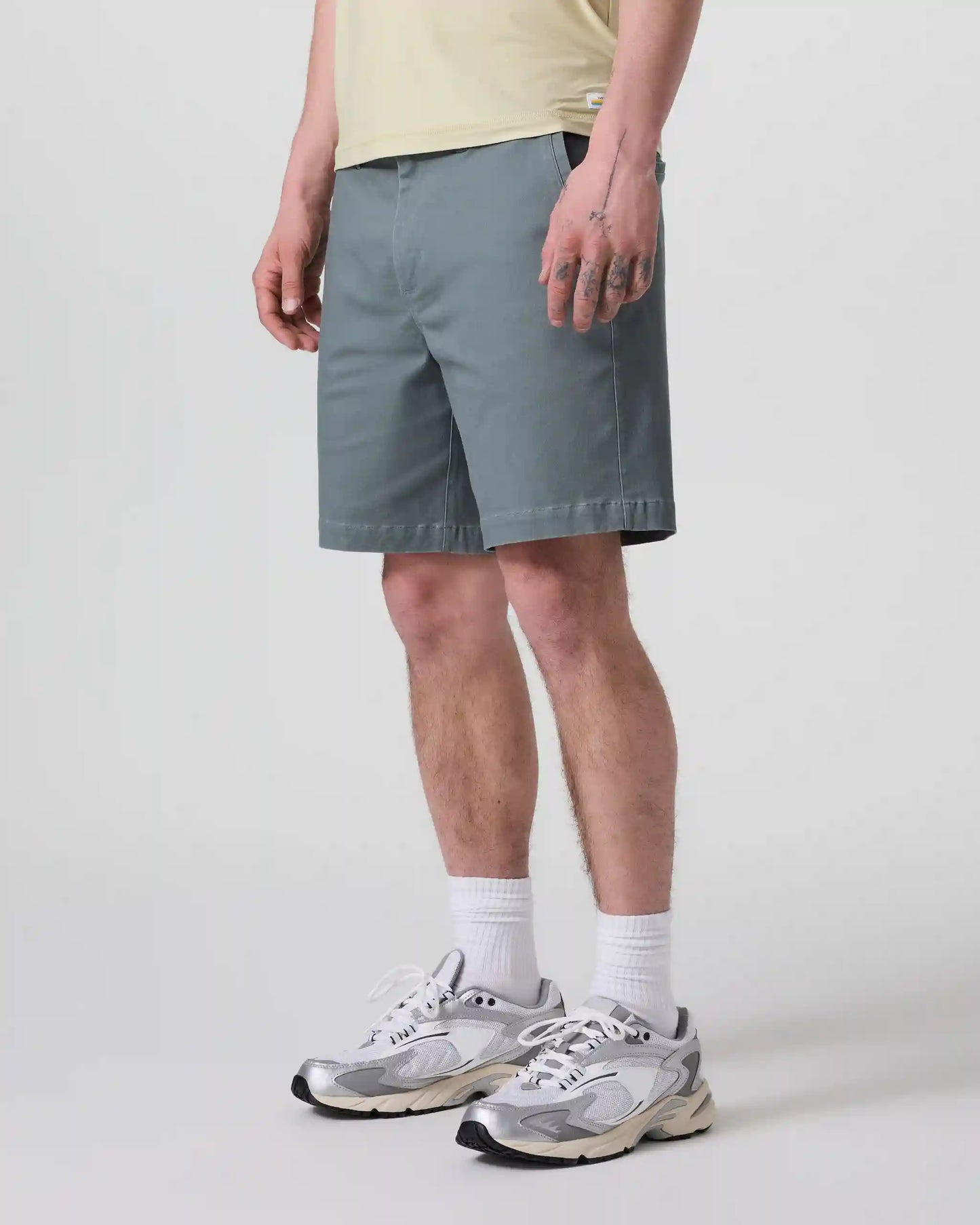 Fletcher Chino Short 8" | Dusty Blue