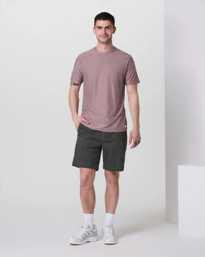 Fletcher Chino Short 8" | Dark Pewter