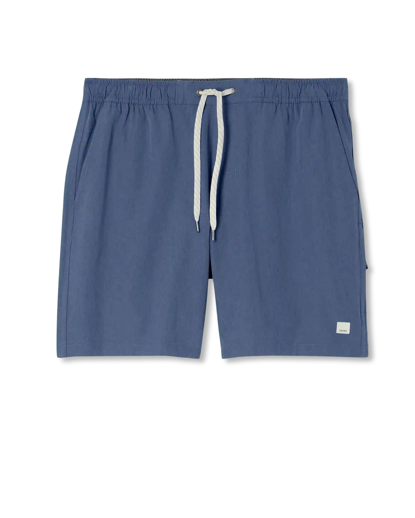 Banks Session Short Unlined 7" | Azure Linen Texture