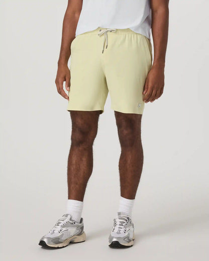 Banks Session Short Unlined 7" | Seed Linen Texture