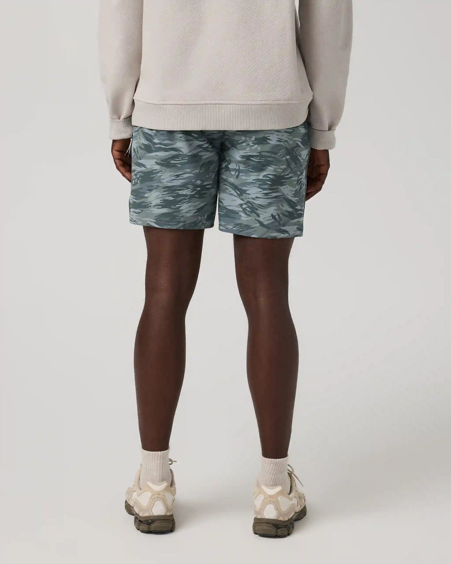 Banks Session Short Unlined 7" | Misty Blue Riptide Camo