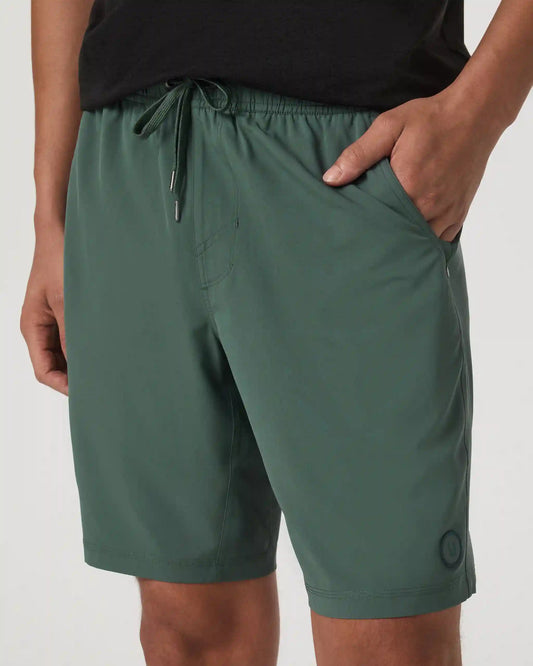 Kore Short Unlined 9" | Agate Green Tonal