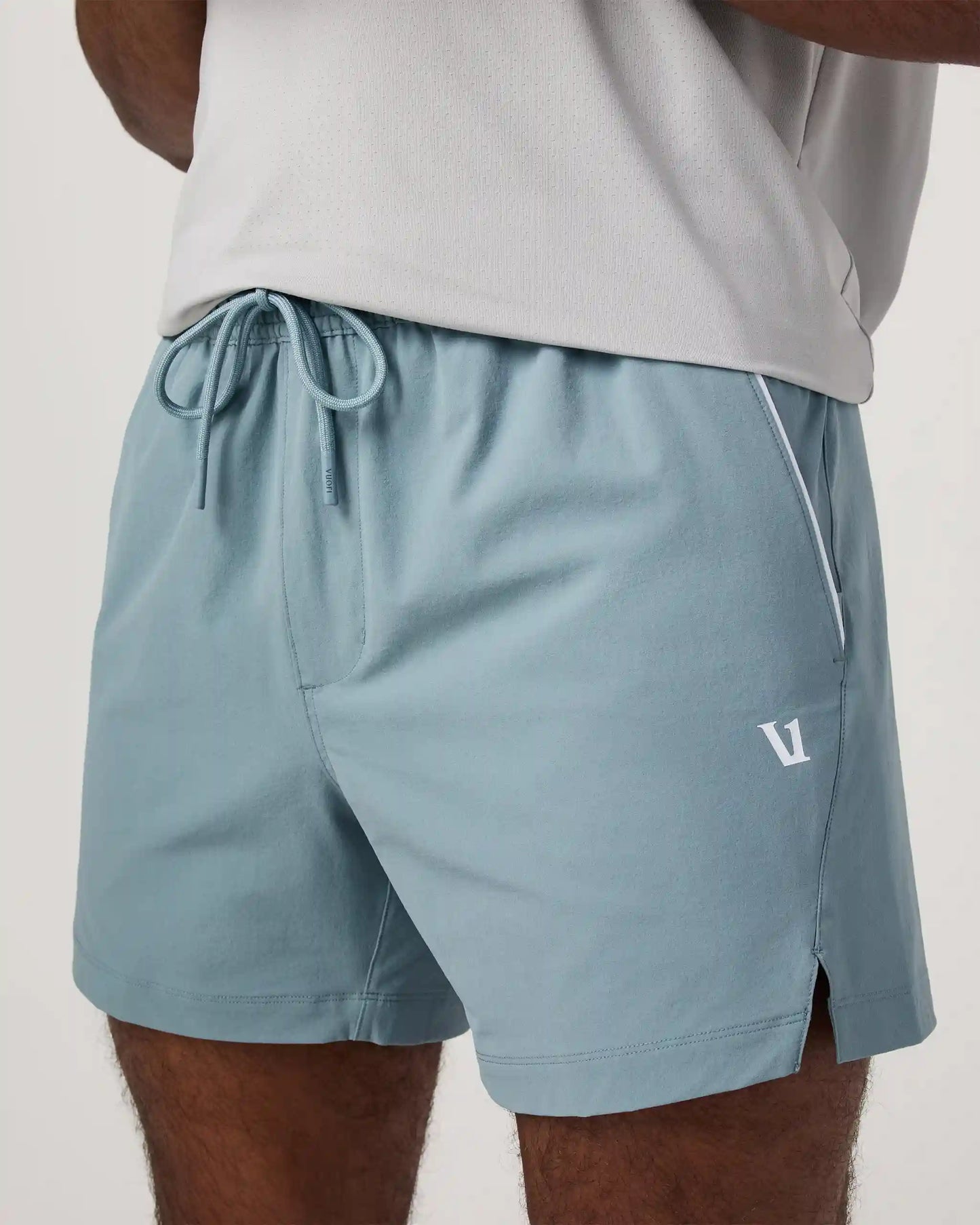 Crosscourt Short Unlined 5" | Mist