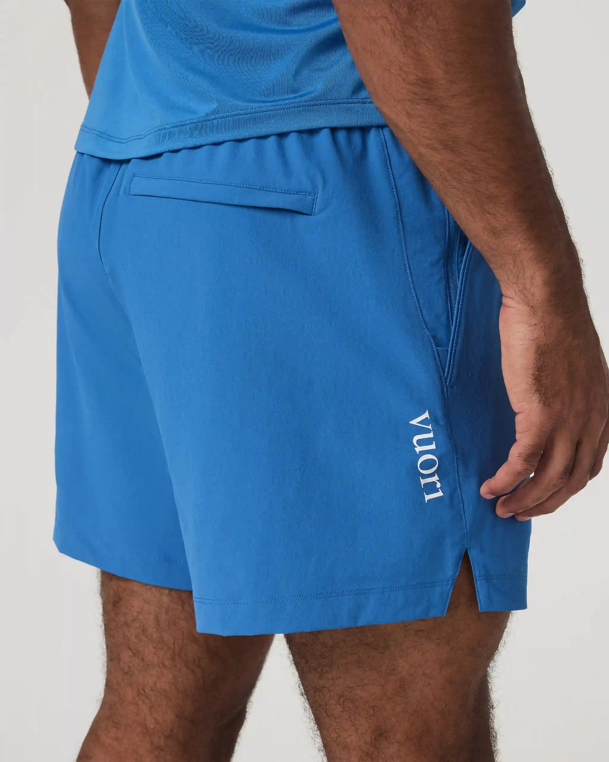 Crosscourt Short Unlined 5" | Court Blue