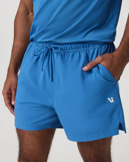 Crosscourt Short Unlined 5" | Court Blue