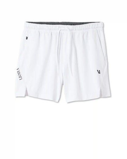 Crosscourt Short Unlined 5" | White