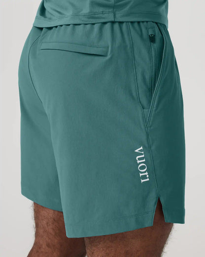 Crosscourt Short Unlined 7" | Dark Cyan