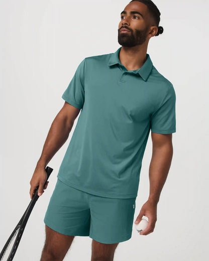 Crosscourt Short Unlined 7" | Dark Cyan